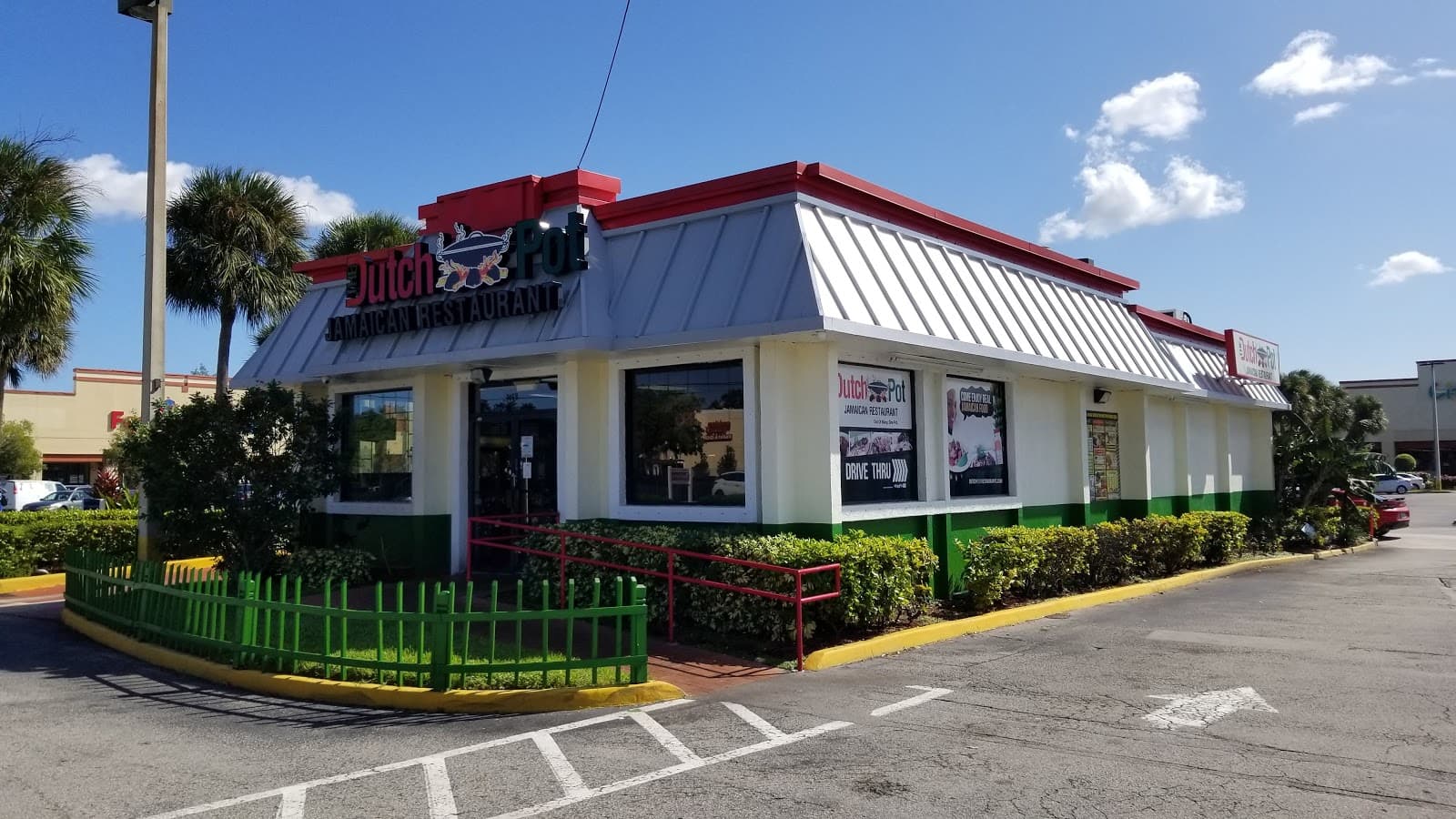Google street view image of The Dutch Pot Jamaican Restaurant - Lauderhill