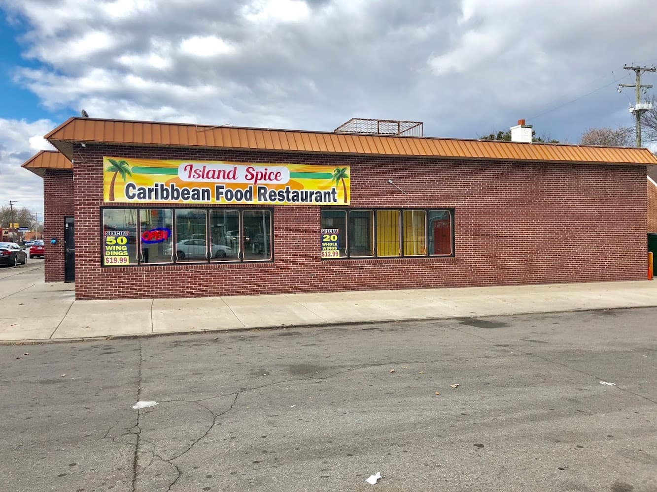 Google street view image of Island Spice Caribbean Restaurant