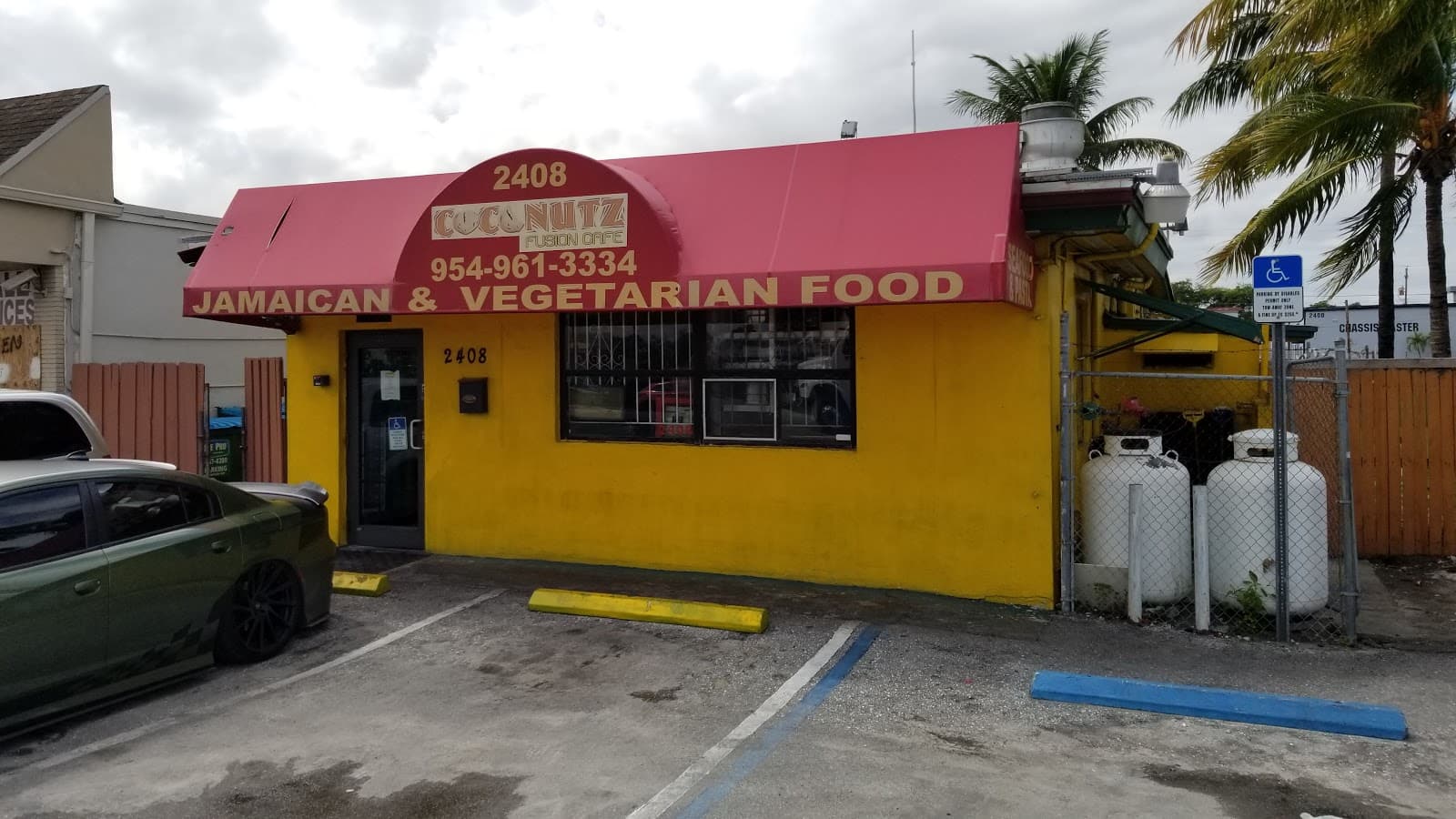 Google street view image of Coconutz Fusion Cafe